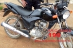 ARIQUEMES: V&iacute;tima localiza pr&oacute;pria motocicleta no Setor 09 &ndash; Ve&iacute;culo foi furtado durante a madrugada