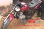ARIQUEMES: Pol&iacute;cia Militar recupera motocicleta roubada e conduz sujeito a Delegacia de Pol&iacute;cia