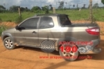 ARIQUEMES: Pol&iacute;cia Militar localiza Fiat Strada abandonado no Polo Moveleiro