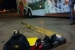 Ji&ndash;Paranaense &eacute; presa na rodovi&aacute;ria de Vilhena transportando 13 quilos de maconha
