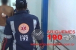 ARIQUEMES: Jovem sofre corte profundo no pulso ao tentar fugir de assaltantes no Setor 04