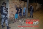 ARIQUEMES: Menores s&atilde;o apreendidos pelo GOE ap&oacute;s tentarem roubar resid&ecirc;ncia no Setor de Grandes &Aacute;reas