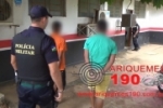 ARIQUEMES: Pol&iacute;cia Militar apreende rev&oacute;lver e conduz dois indiv&iacute;duos para DP