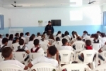 PATRULHA ESCOLAR realiza PALESTRAS PREVENTIVAS na Escola Municipal Padre &Acirc;ngelo Spadari, localizada no Distrito do Garimpo Bom Futuro/RO.