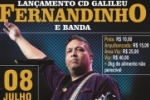 Vem a&iacute;...Fernandinho e Banda em Ariquemes dia 08 de Julho