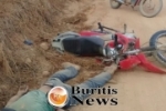 BURITIS: Homem quebra o pesco&ccedil;o e morre ao cair de moto na Zona Rural