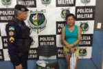 PORTO VELHO: Mulher é presa pela PM com maconha na calcinha