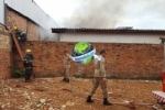 PORTO VELHO: Bombeiros agem r&aacute;pido e evitam que resid&ecirc;ncia seja completamente destru&iacute;da por inc&ecirc;ndio