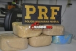 JI&ndash;PARAN&Aacute;: PRF prende homem transportando 05 quilos de Pasta Base