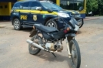JARU: Moto furtada em Ariquemes é recuperada pela PRF