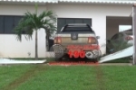 ARIQUEMES: Motorista perde controle de carro e invade residência no Jardim Paulista