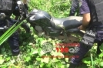ARIQUEMES: Ap&oacute;s receber den&uacute;ncia an&ocirc;nima Pol&iacute;cia Militar localiza moto roubada em matagal