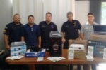 ARIQUEMES: Patrulha Escolar do 7&ordm; BPM recebe doa&ccedil;&atilde;o de materiais eletr&ocirc;nicos 