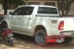 ARIQUEMES: Hilux roubada em Machadinho &eacute; recuperada na BR&ndash;364