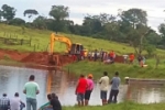 Após quase 10 horas de buscas, corpo do vice–prefeito é encontrado em represa
