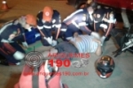 ARIQUEMES: Motociclista fratura a perna após colisão com veículo no Setor 11