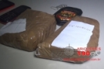 ARIQUEMES: Casal &eacute; preso na BR&ndash;364 com 01 Kg de entorpecente saindo para Ouro Preto 