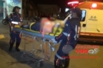 ARIQUEMES: Jovem sofre escoriações após colisão entre moto e carro na Av. Jamari