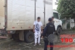 ARIQUEMES: Patrulha Bravo prende dois velhos conhecidos da Polícia furtando em caminhão