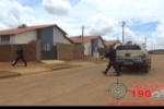 ARIQUEMES: PM conduz à Delegacia 4 suspeitos de efetuar disparos em residência no Zona Sul – Revólver e Garrucha foram apreendidos
