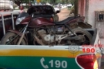 CUJUBIM: Elemento com várias passagens é preso novamente tentando negociar moto furtada