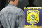 JARU: PRF recaptura Foragido da Justiça transitando na BR com moto adulterada
