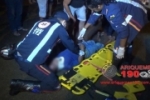 ARIQUEMES: Homem embriagado é atropelado no Setor 09