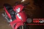 ARIQUEMES: Buraco no asfalto causa acidente entre motos na Rua Rio Negro