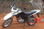 ARIQUEMES: Moto roubada em salão de cabeleireiro estava abandonada no Coqueiral