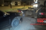 ARIQUEMES: Após roubo elemento bate carro em caminhão e foge ferido