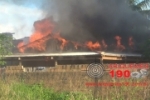 ARIQUEMES: Incêndio destroi por completo residência no Setor 06