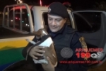 ARIQUEMES: PM encontra cachorro em baú de Biz após acidente na Av. Tancredo Neves