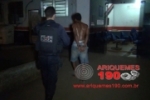ARIQUEMES: Comandante da Guarda Mirim persegue e prende elemento flagrado furtando quartel