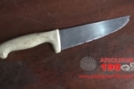 ARIQUEMES: Após ameaçar trabalhador elemento com passagem pela Polícia é preso com arma branca