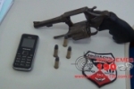 ARIQUEMES: Polícia Civil prende elemento armado na Linha C–80
