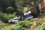 Grave acidente na BR–364 deixa um morto e três seriamente feridos – VÍDEO