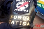For&ccedil;a T&aacute;tica em Buritis apreende duas armas