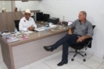 Deputado Adelino visita presidente da Expoari