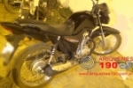 ARIQUEMES: Larápios fogem e abandonam moto furtada no Setor 05