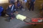 ARIQUEMES: Motociclista tem dentes quebrados após queda em lombada da Av. Guaporé