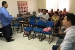 Agentes comunitários de saúde de Ariquemes recebem palestra sobre educação em saneamento básico