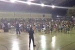 Centenas de pais participam de reunião escolar no CTPM III