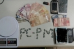 PM e PC desmontam ponto de vendas de drogas em Buritis