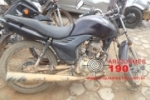 BOM FUTURO: Moto de leilão com placa adulterada é apreendida pela PM