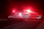 ARIQUEMES: Colisão de carro com carreta deixa duas vítimas feridas na BR–364