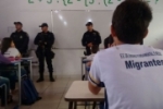 Patrulha Escolar do 7°BPM distribui material paradidático com dicas de segurança