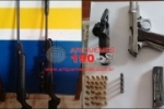 ALTO PARAÍSO: Após briga de casal, Polícia Militar apreende armas