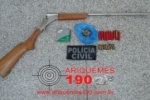 DRCCP DE ARIQUEMES CUMPRE BUSCAS DOMICILIARES E APREENDE ARMAS E MUNIÇÕES