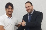 Alex Redano recebe atleta de Jiu–Jitsu que vai representar Rondônia, em Manaus