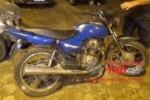 ARIQUEMES: Moto com chassi raspado é apreendida pela PM no Setor 10